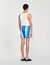 Badehose mit Streifenprint