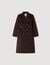 Karierter Doubleface-Mantel - Damen | Sandro