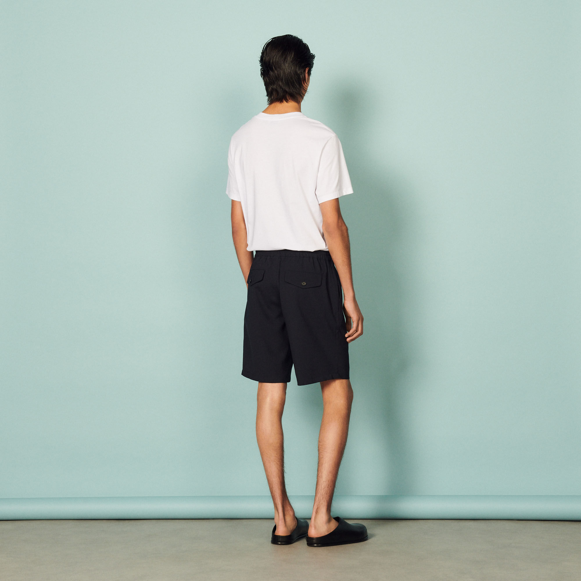 Shorts mit elastischer Taille