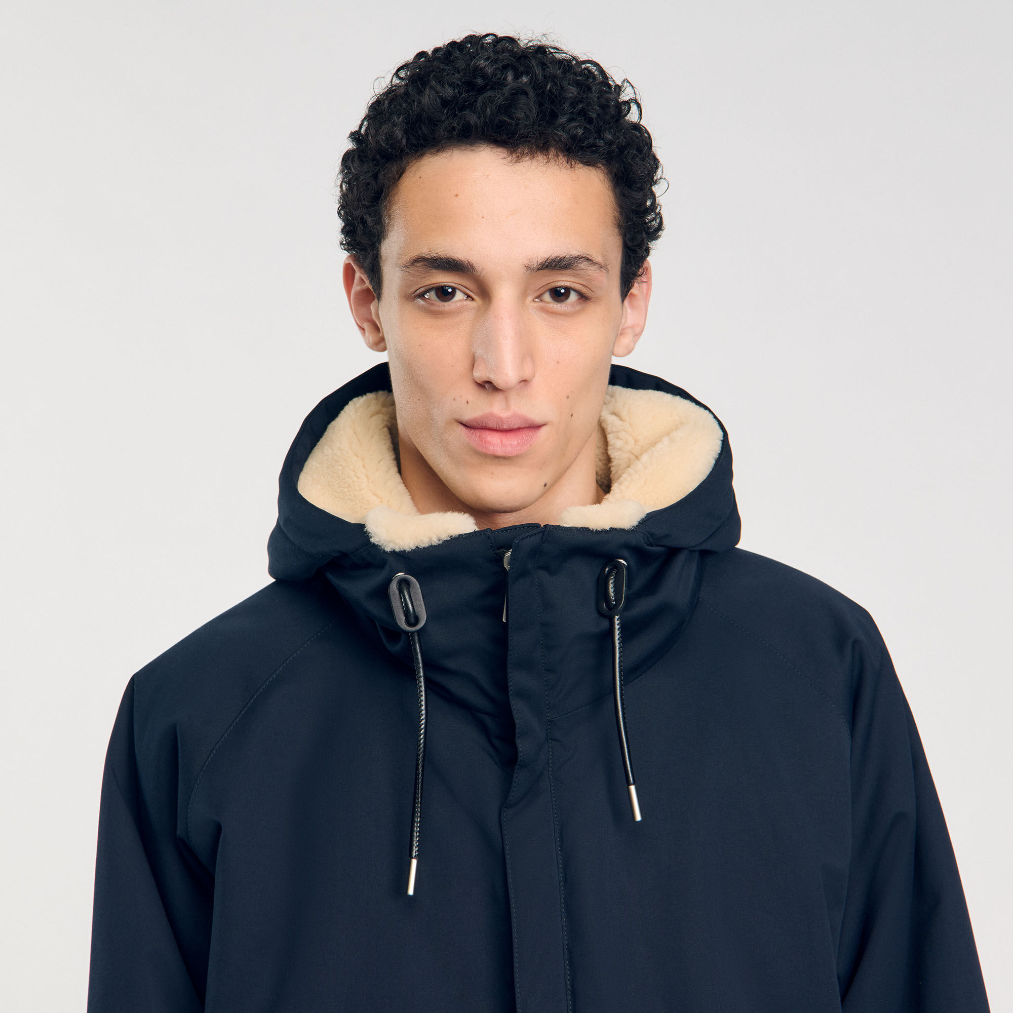 Gesteppter Parka aus Baumwolle