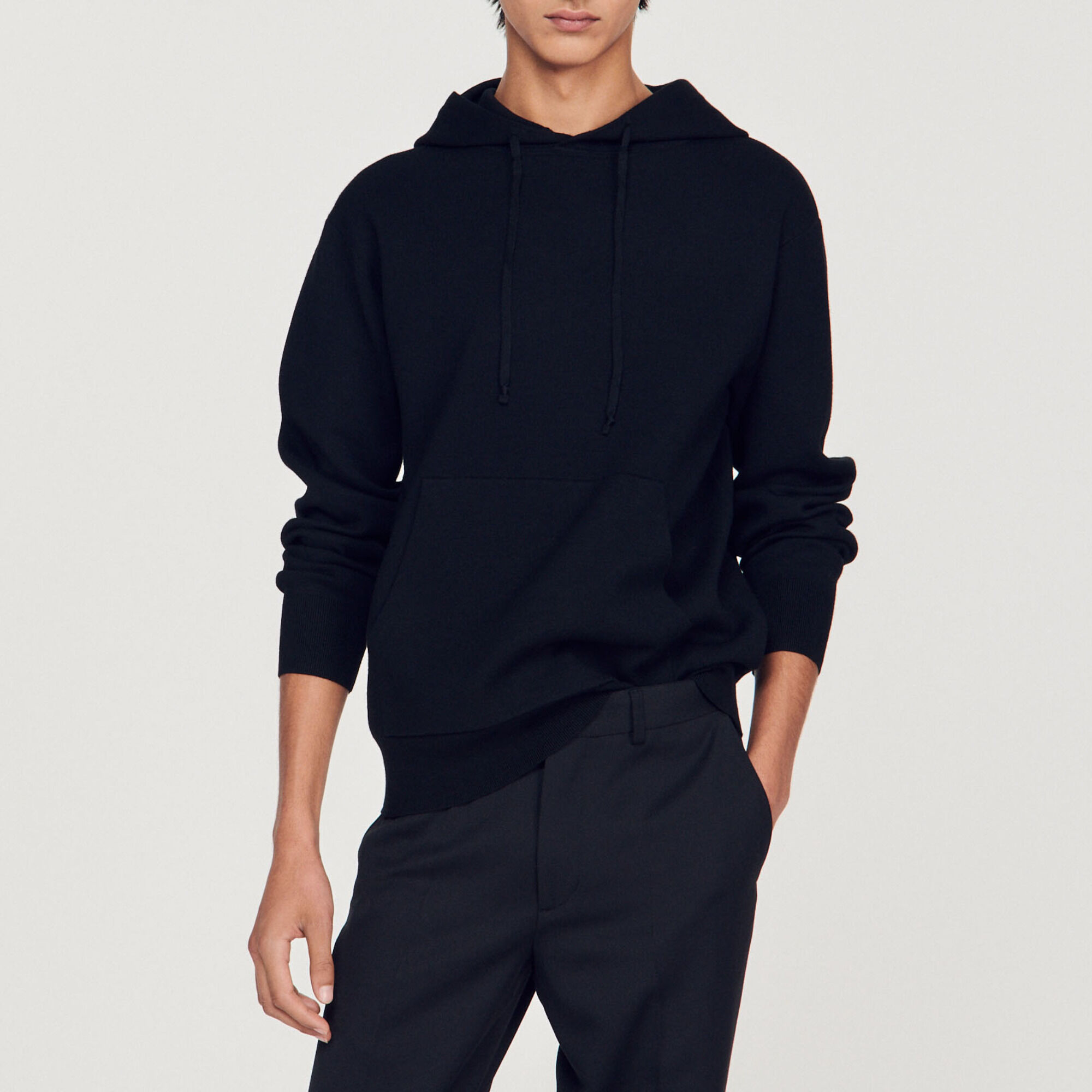 Hoodie aus Strick