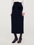 Langer Tweed- und Veloursrock