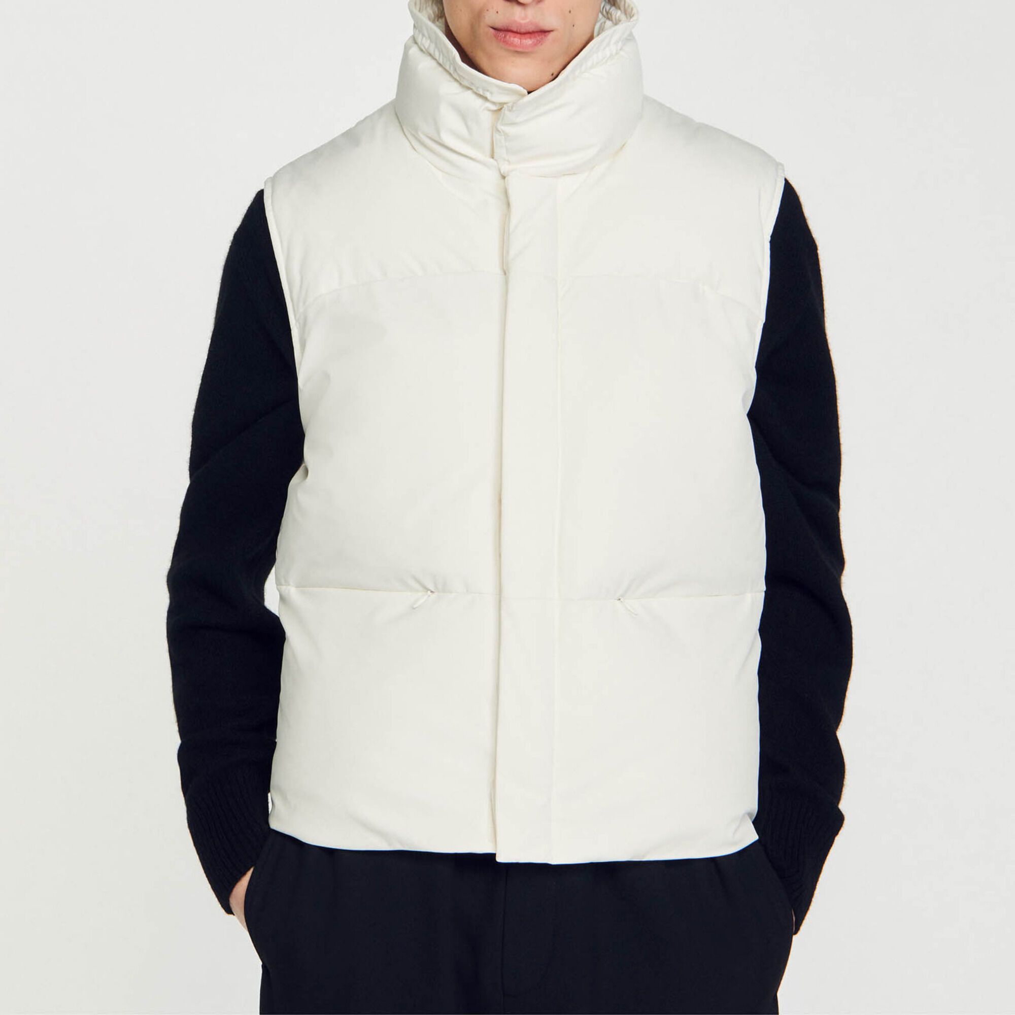 Ärmellose Steppjacke