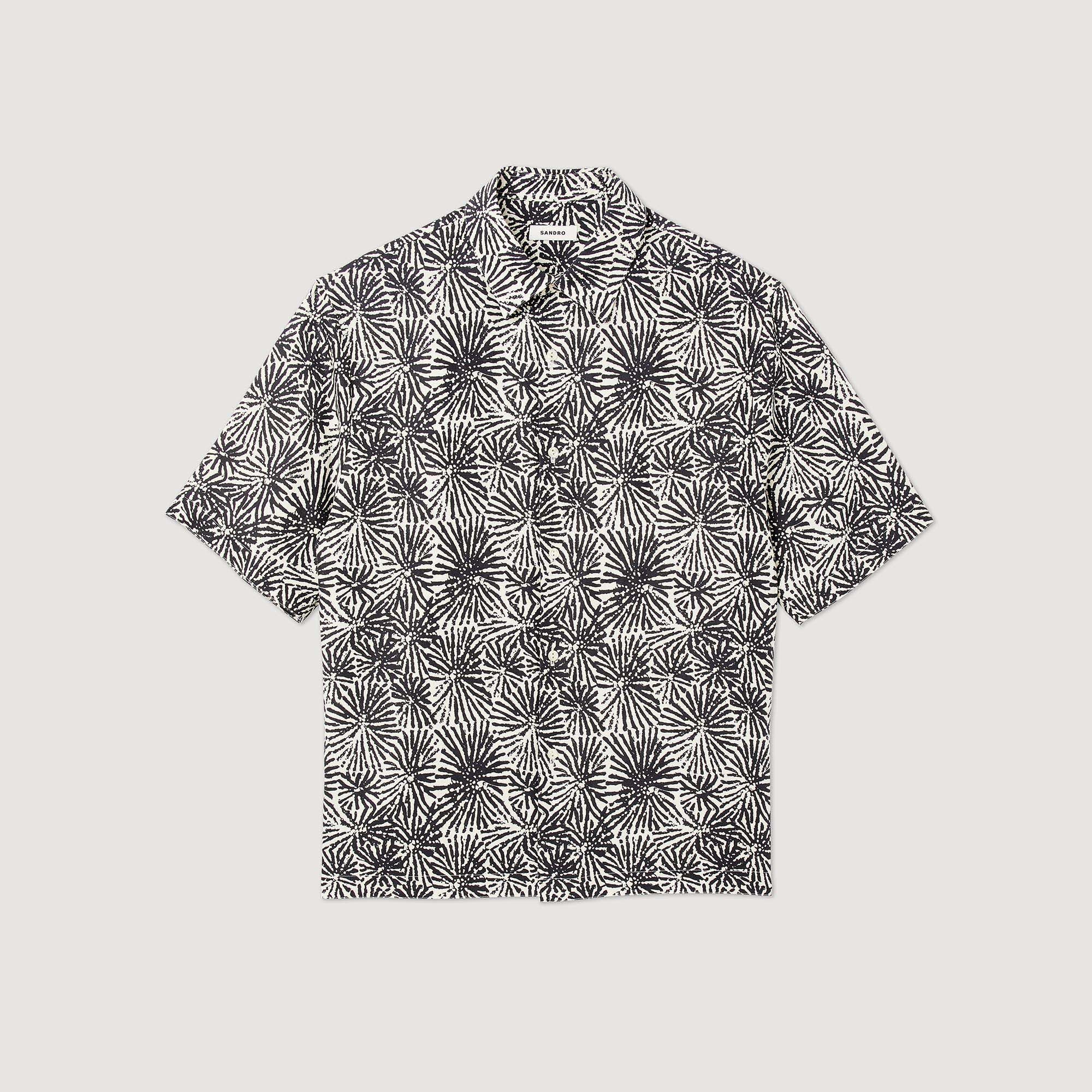 Oversize-Hemd mit Print