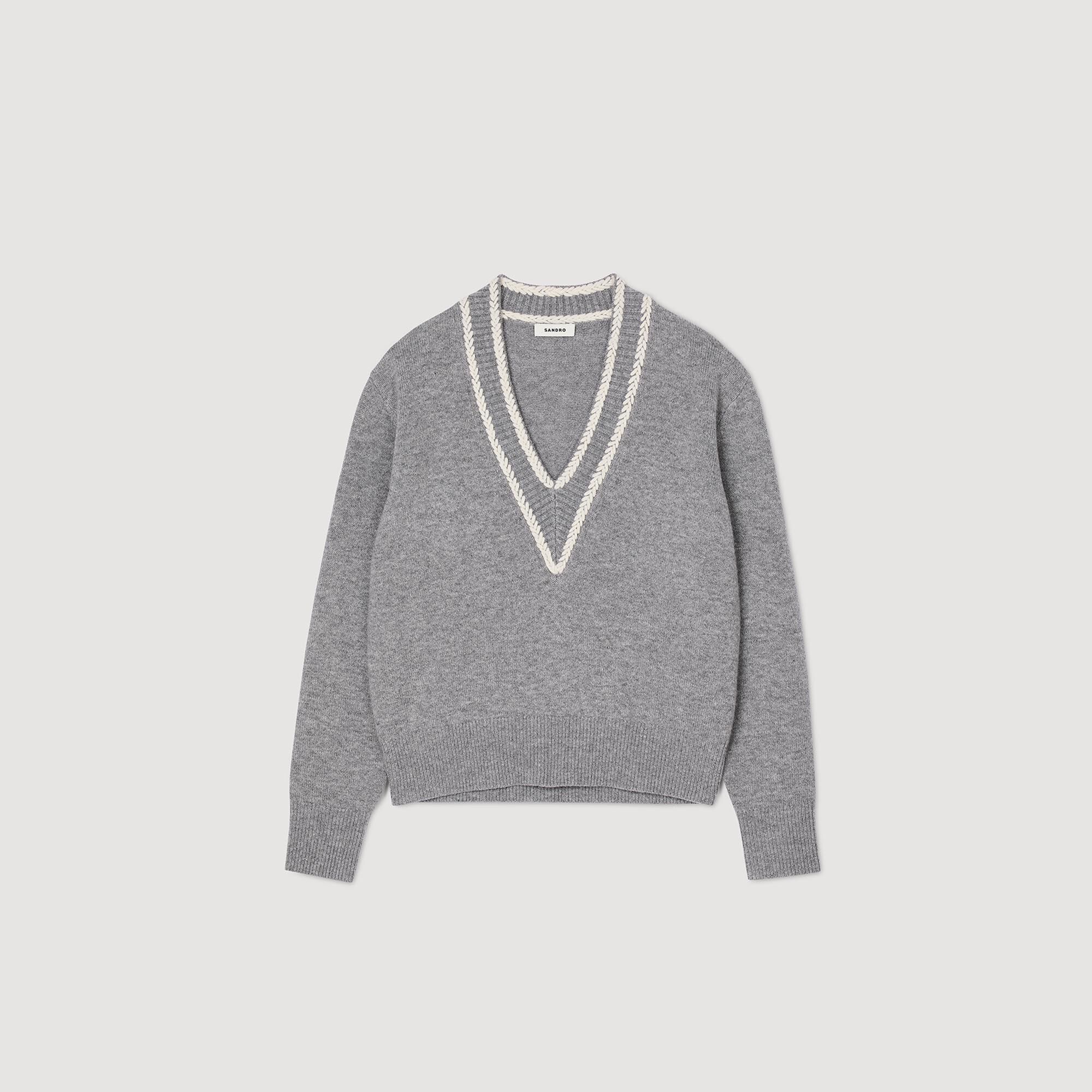 Kaschmirpullover fur Damen Sandro Paris