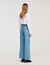Weite Jeans mit hohem Bund
