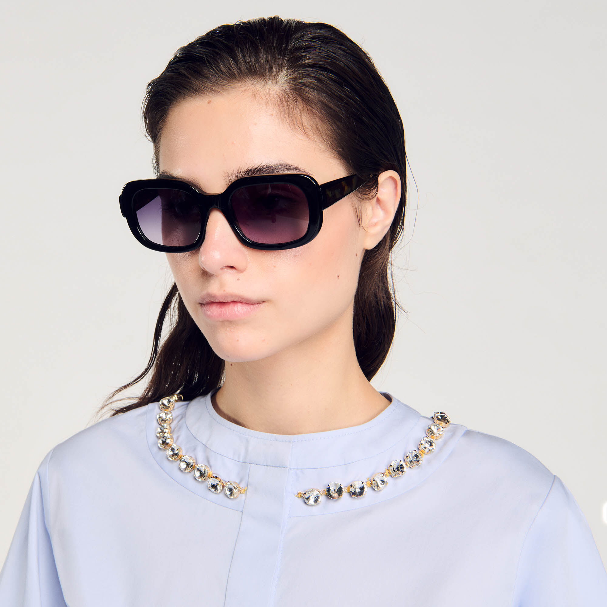 Quadratische Sonnenbrille
