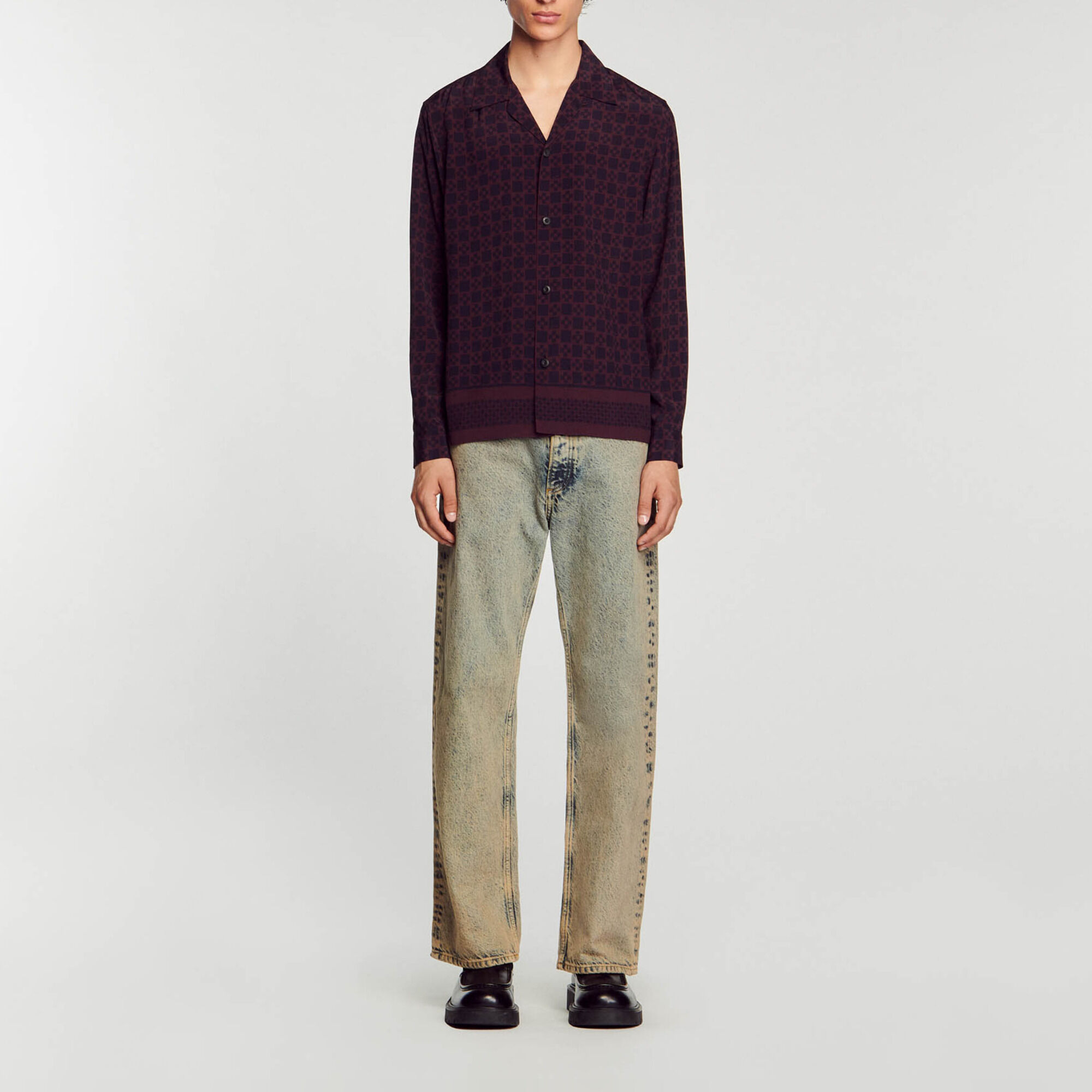 Square Cross-Hemd