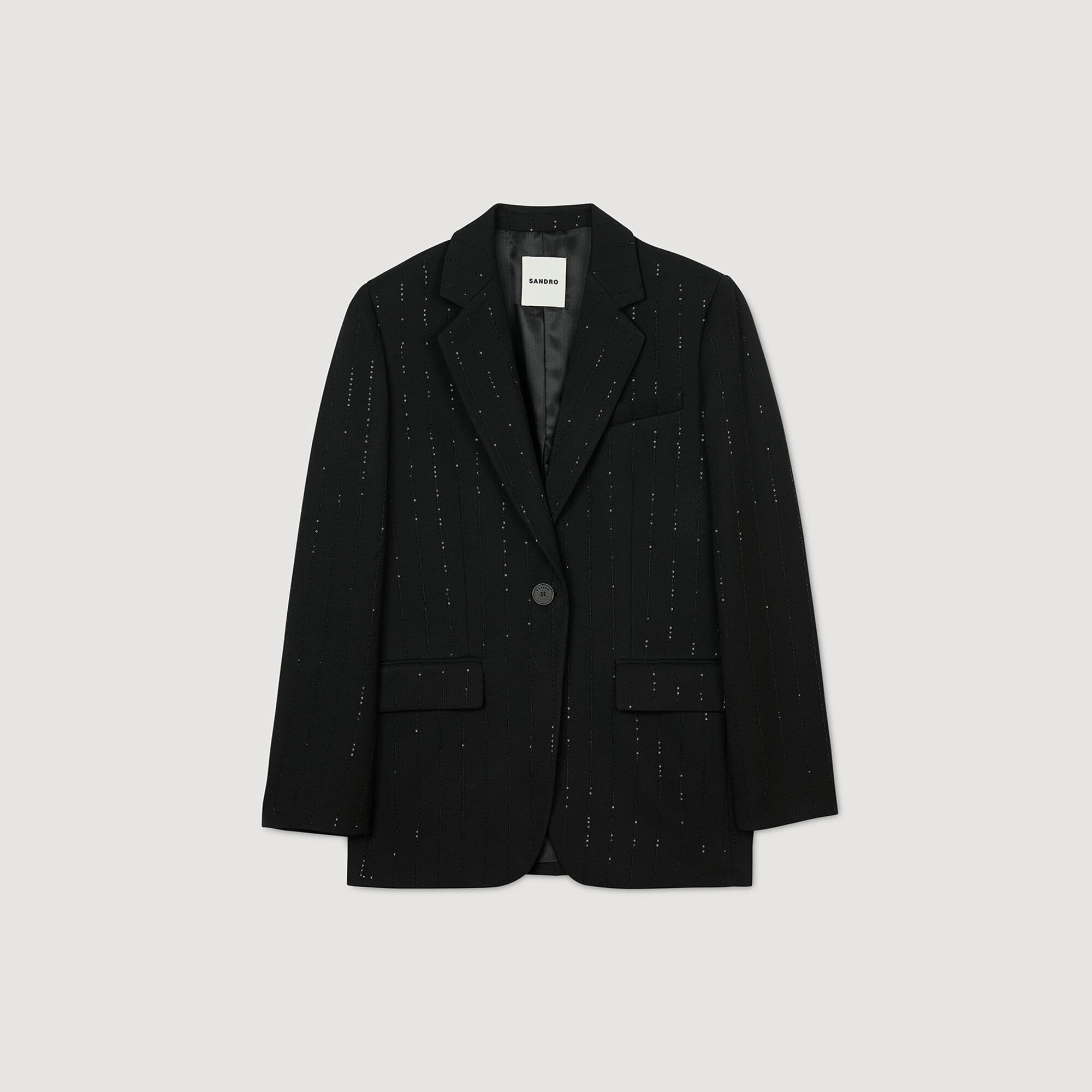 Anzugjacke mit Pailletten