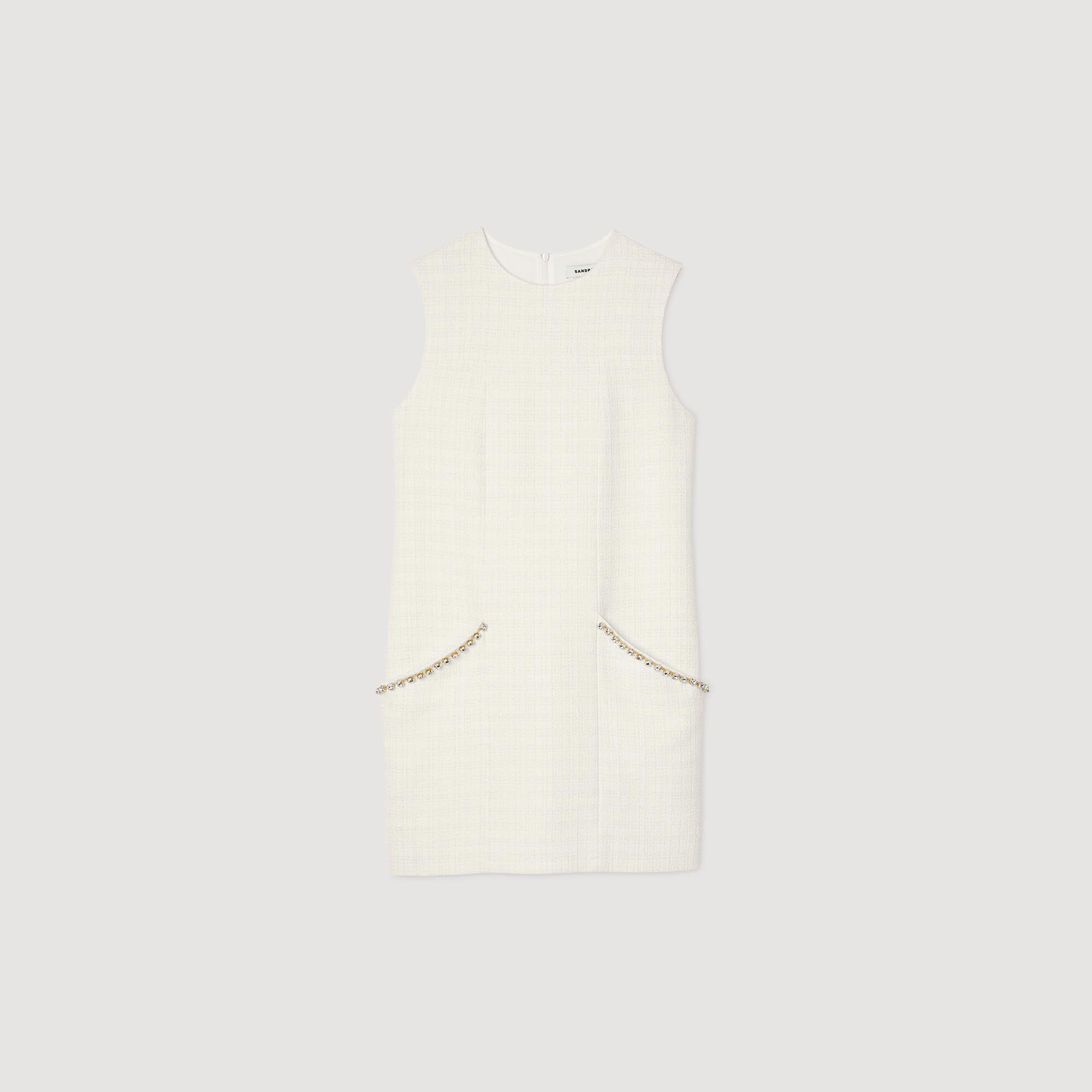 Sandro tweed dress on sale