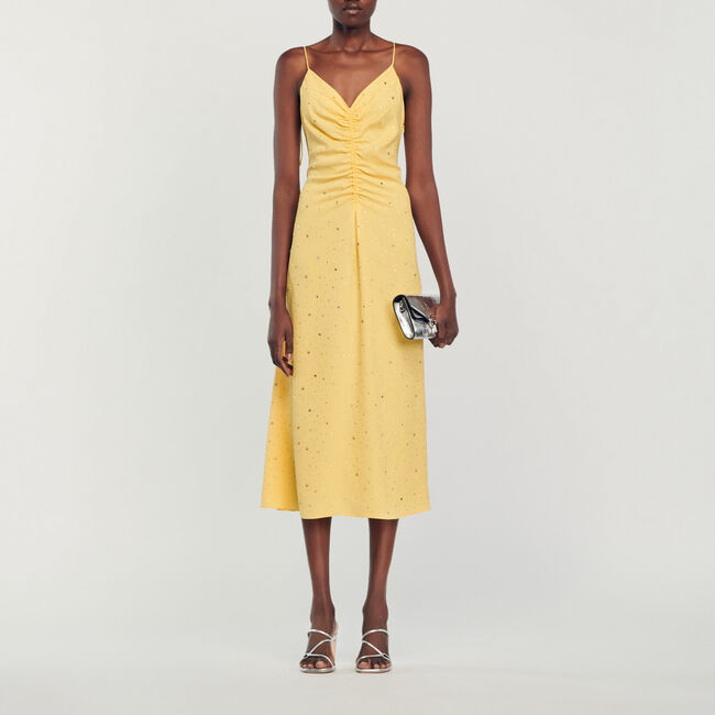 Kleid mit Strassverzierung