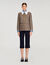 Blazer mit Hahnentrittmuster