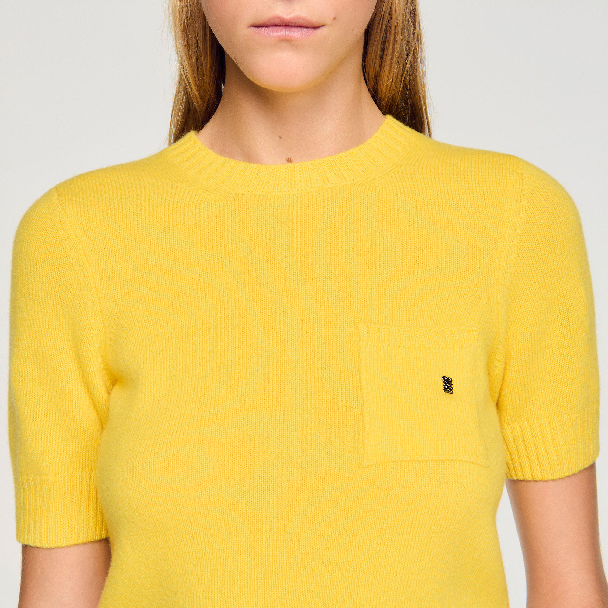 Kurzarmpullover