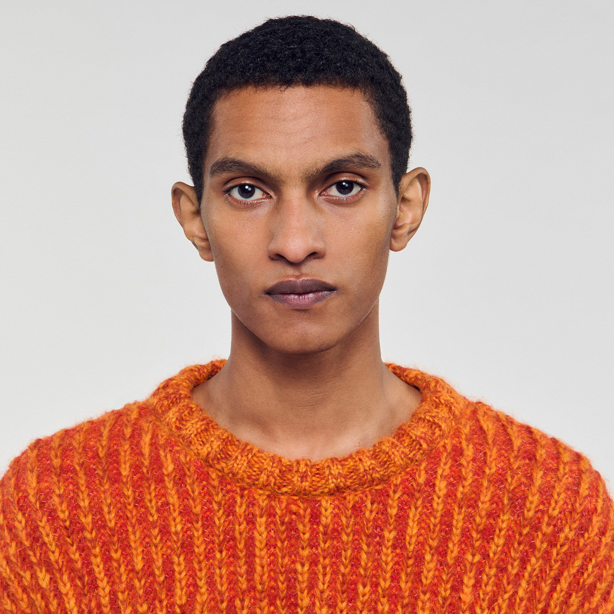 Langarmpullover mit Rundhals