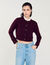 Strickcardigan mit Volantkragen