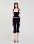 Caprihose mit Volants
