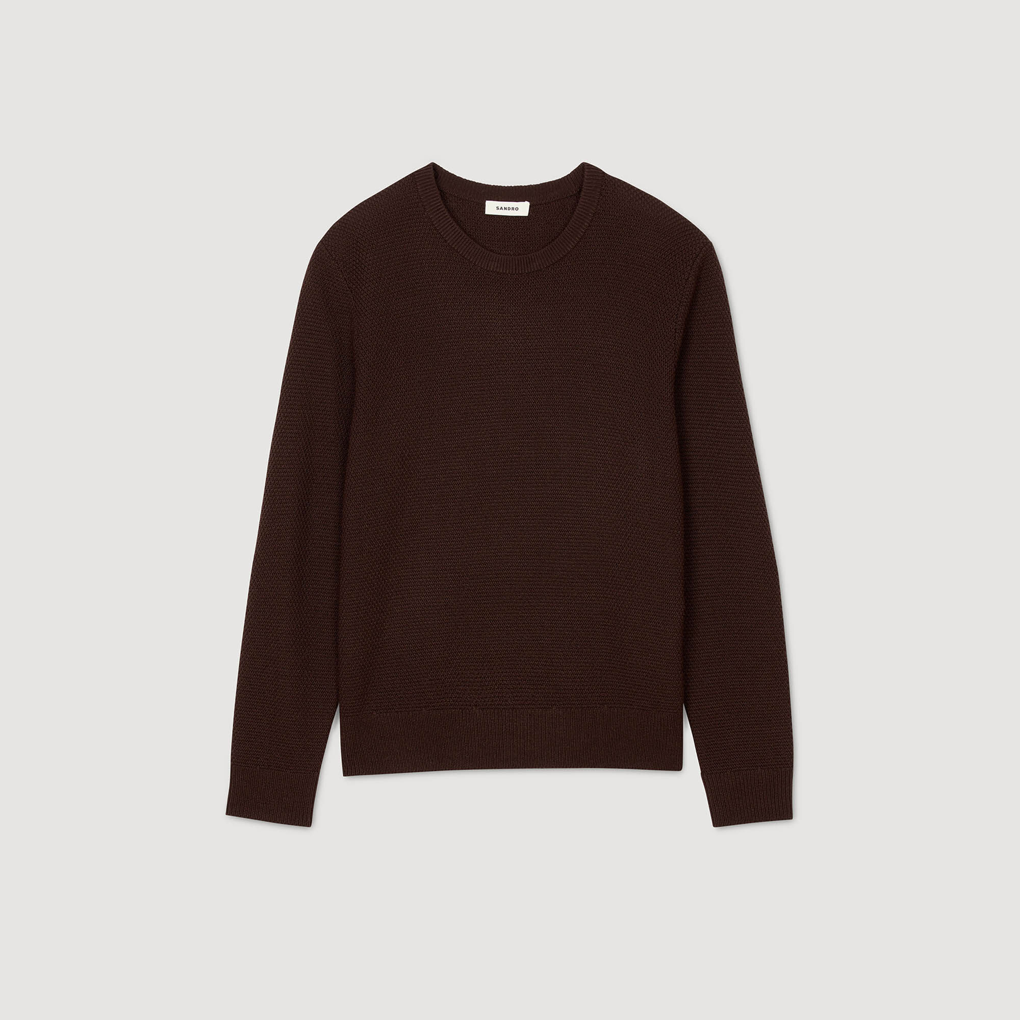 Pullover aus texturiertem Strick