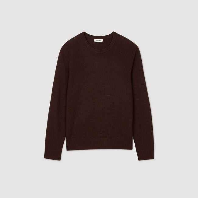 Pullover aus texturiertem Strick
