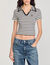 Poloshirt mit Streifen