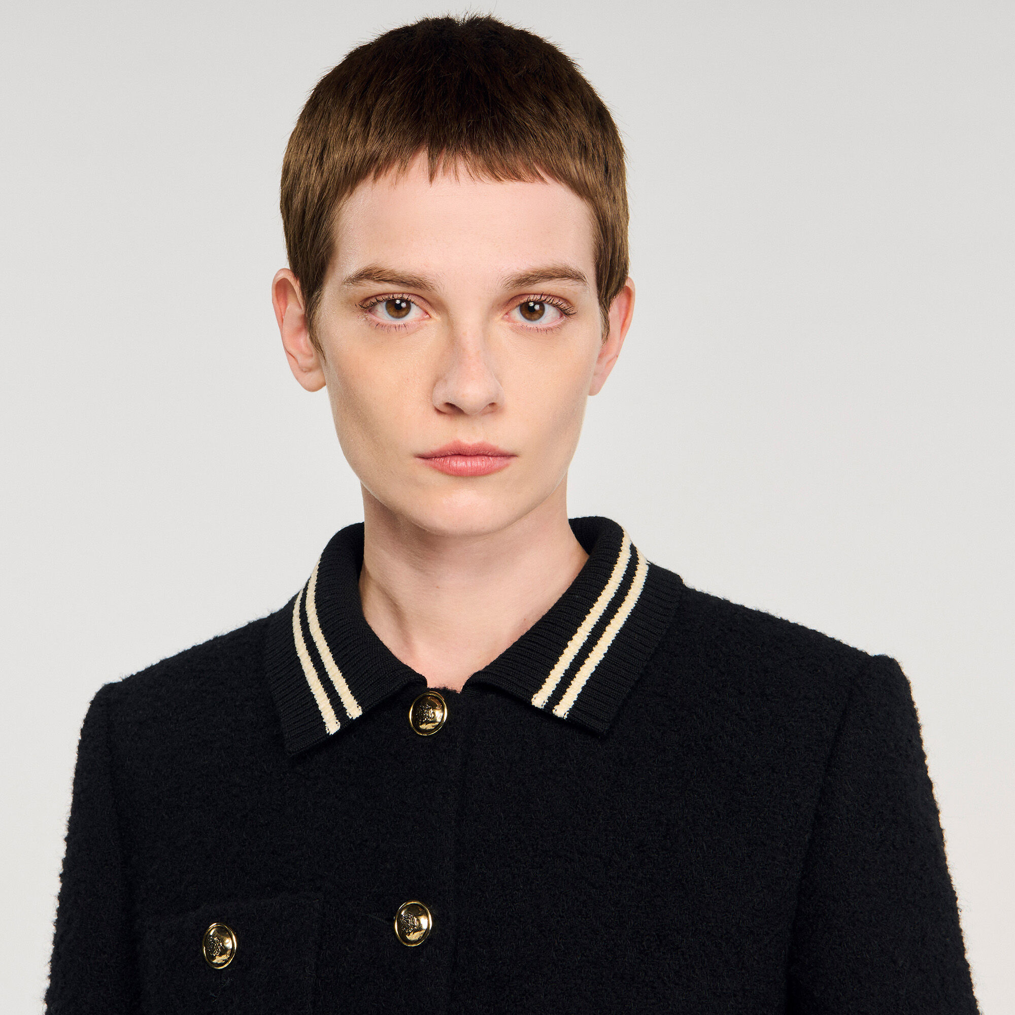 Tweed-Jacke