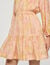 Kurzes Kleid mit Blumendruck