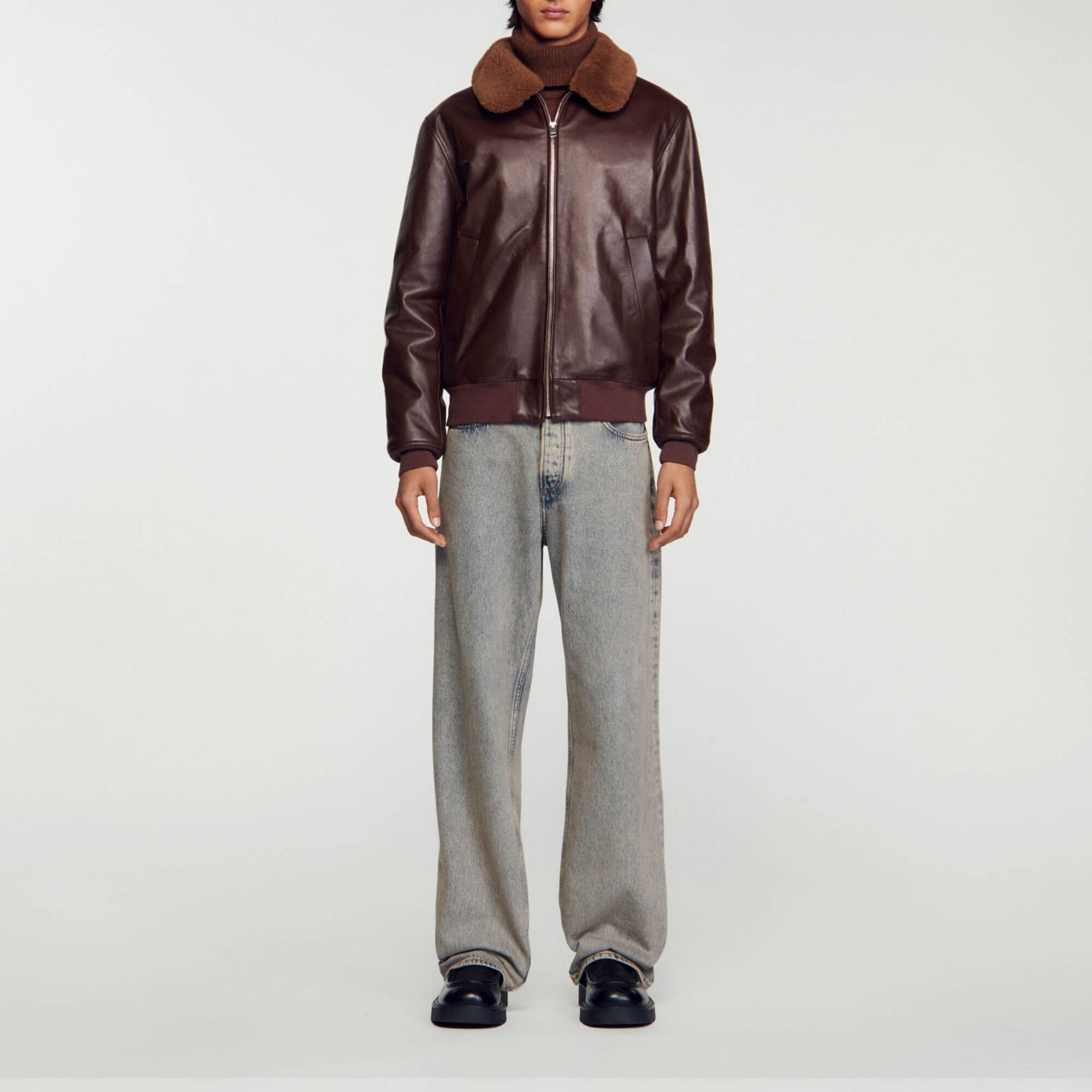 Lederjacke