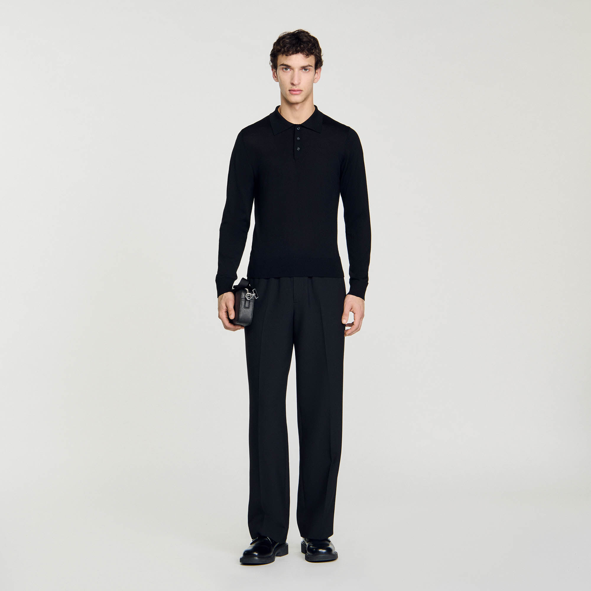 Sandro polo shirt outlet