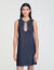 Kurzes Kleid mit Strassbesatz