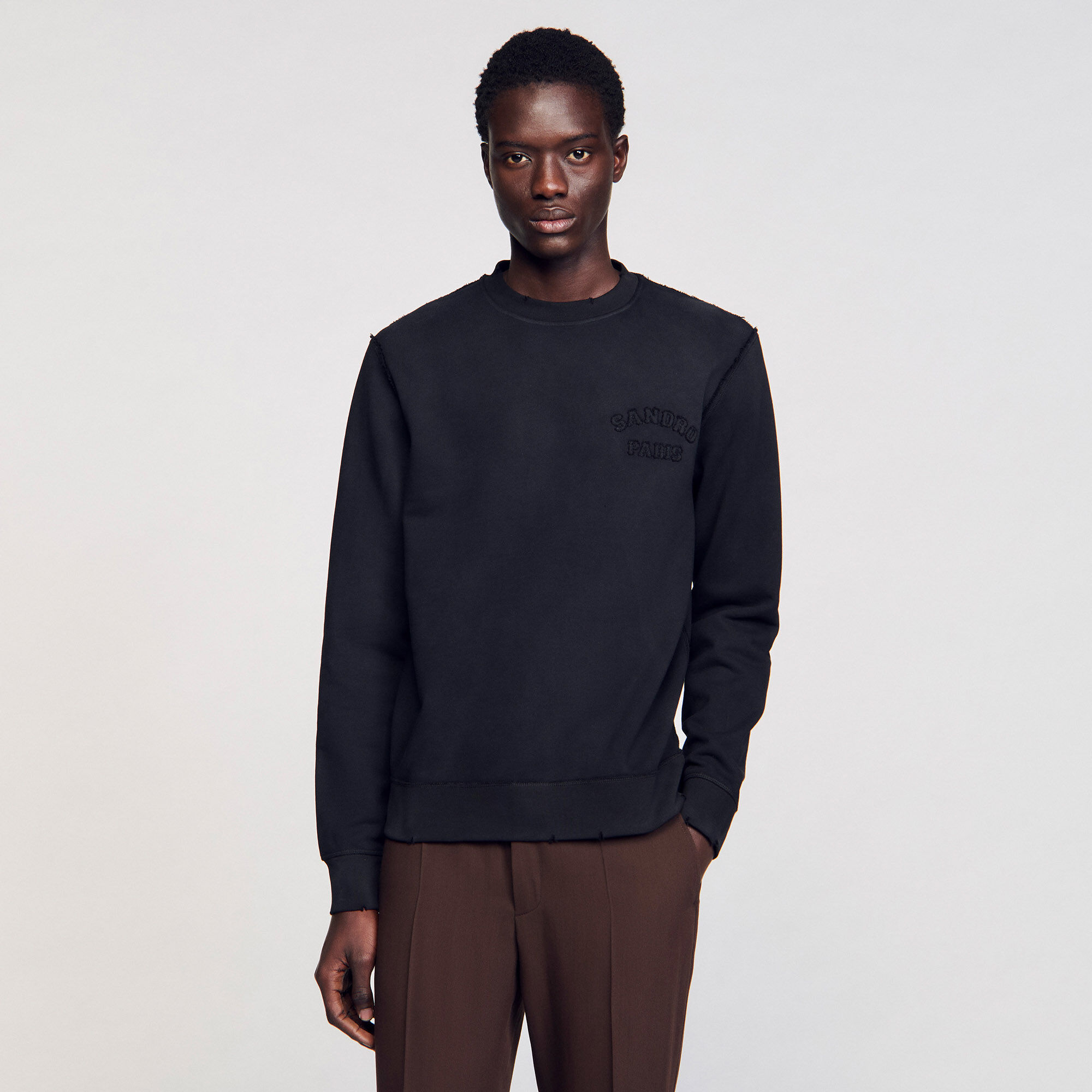 Sweatshirt mit Patch
