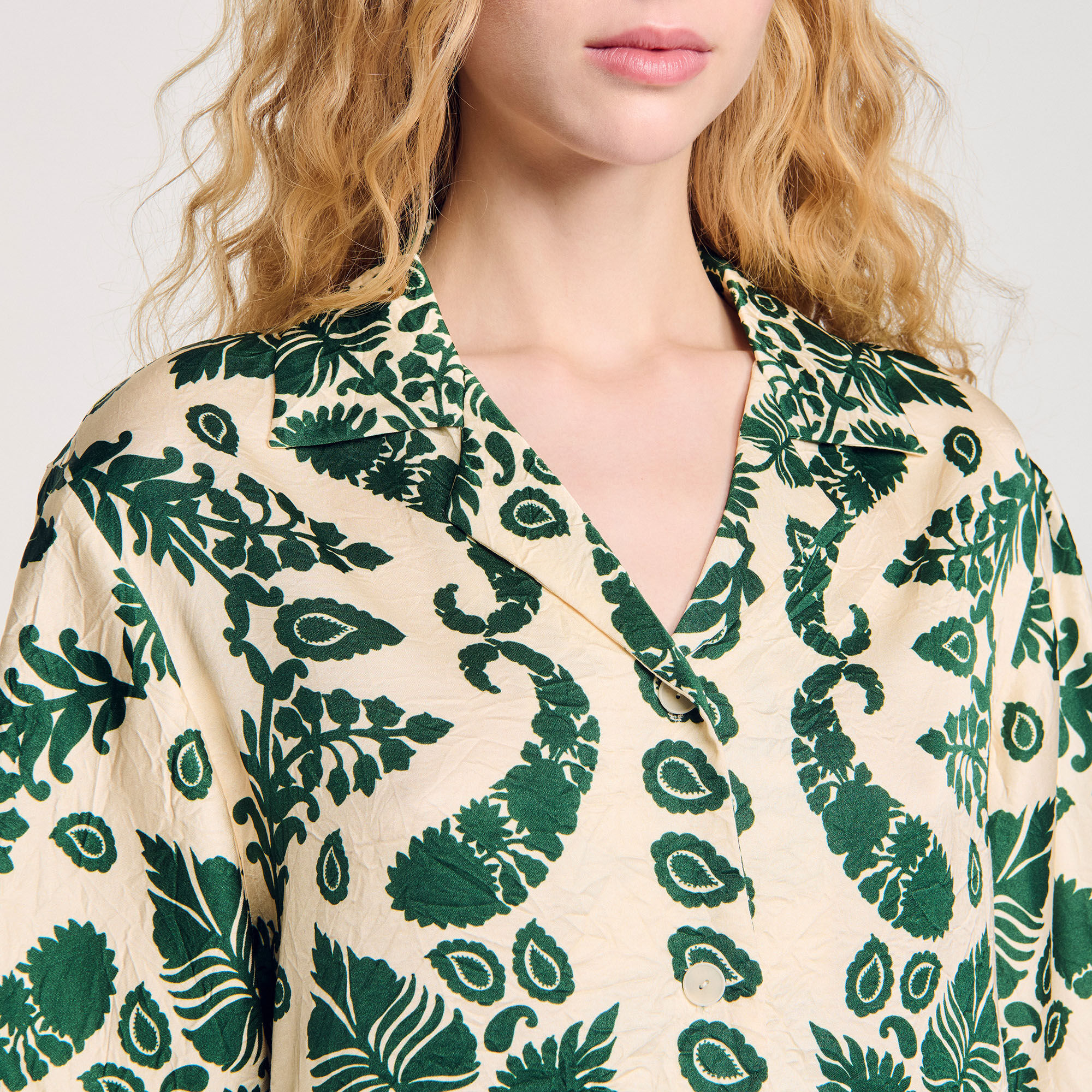 Hemd mit Blumenprint