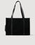 Shopper-Tasche aus Veloursleder