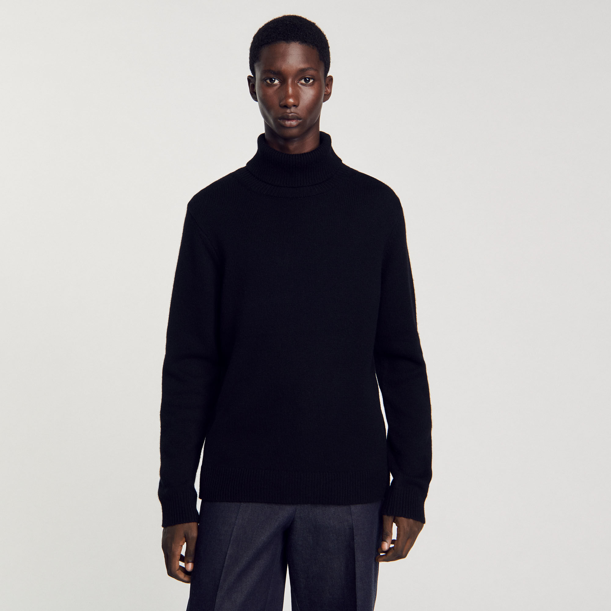 Rollkragenpullover aus Wolle & Kaschmir