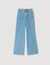 Weite Jeans mit hohem Bund