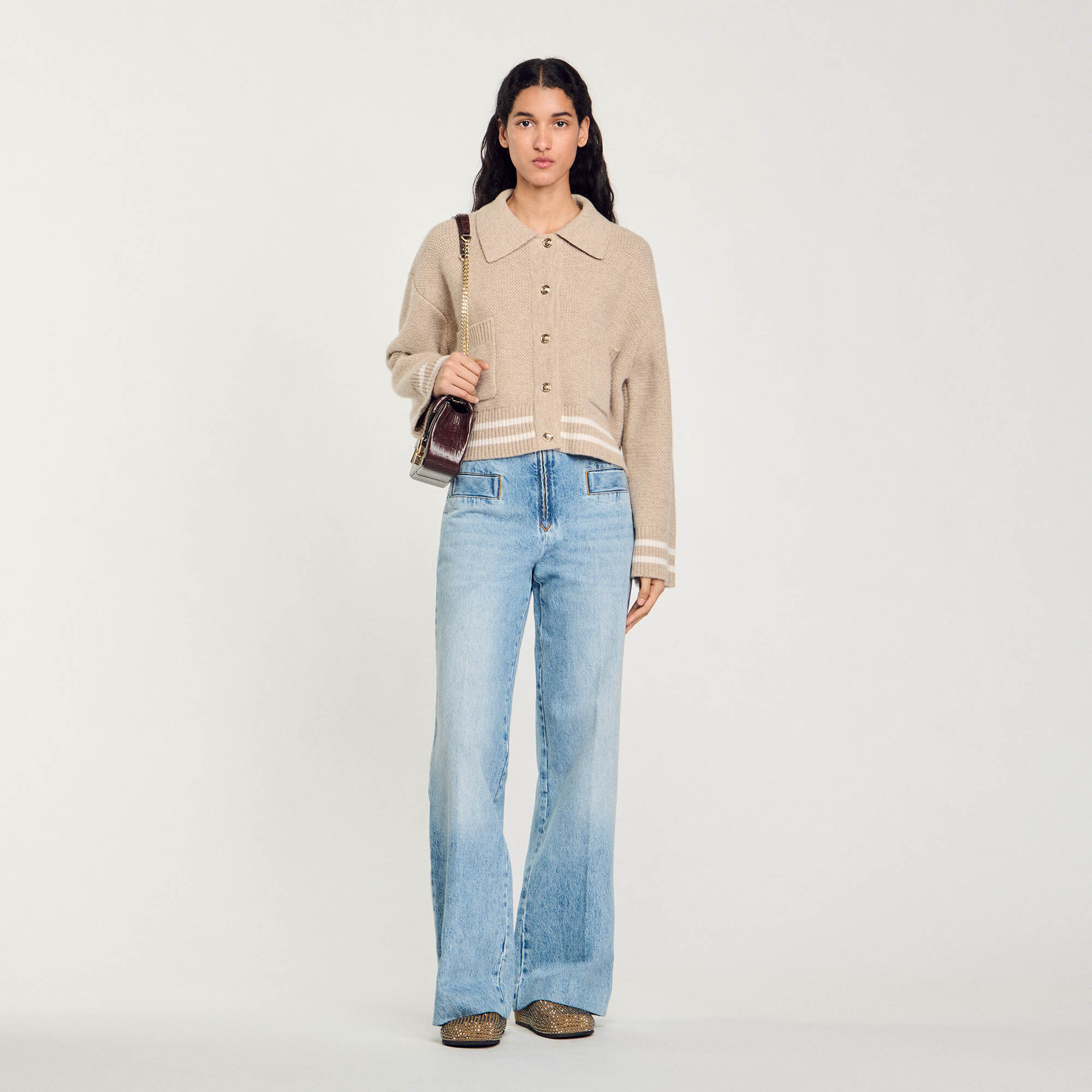 Sandro cardigan cheap