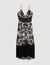 Langes Kleid mit Blumenprint