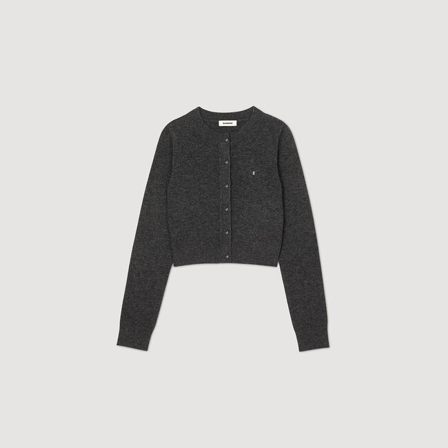 Cardigan aus Wolle und Kaschmir