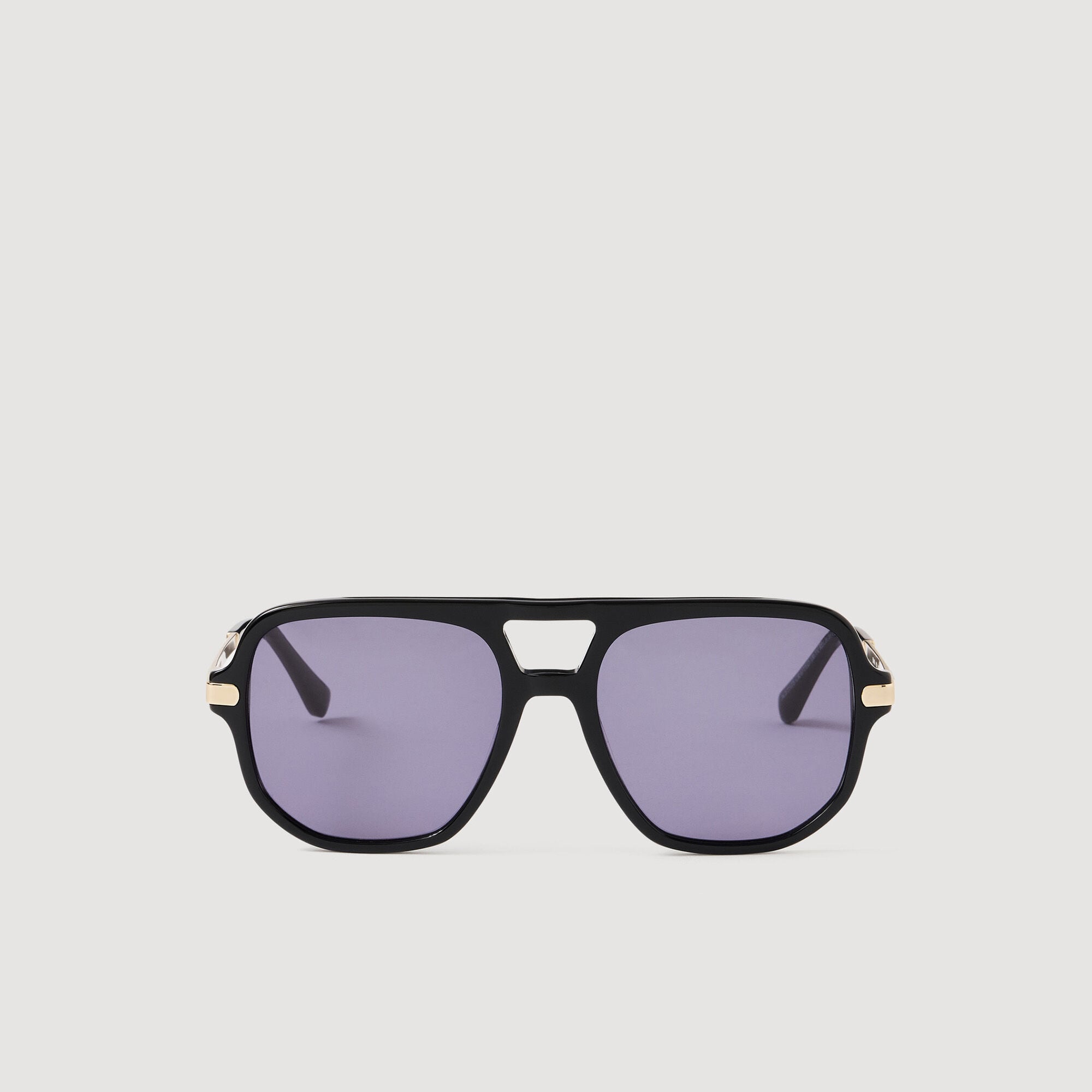 Sonnenbrille aus Metall und Acetat