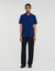 Poloshirt mit Leder-Logo