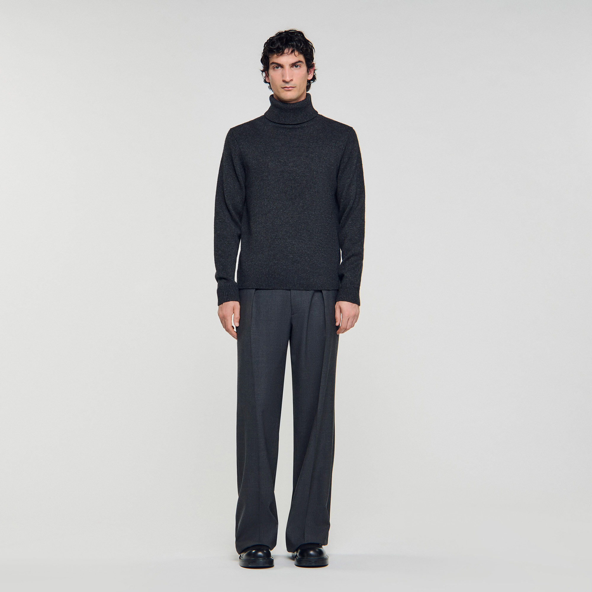 Rollkragenpullover aus Wolle & Kaschmir