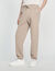 Jogginghose aus Molton mit Stickerei