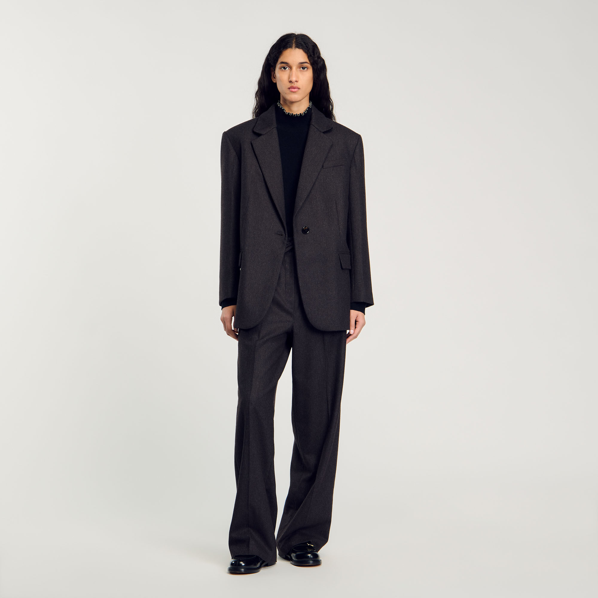 Blazer braun fur Damen Sandro Paris