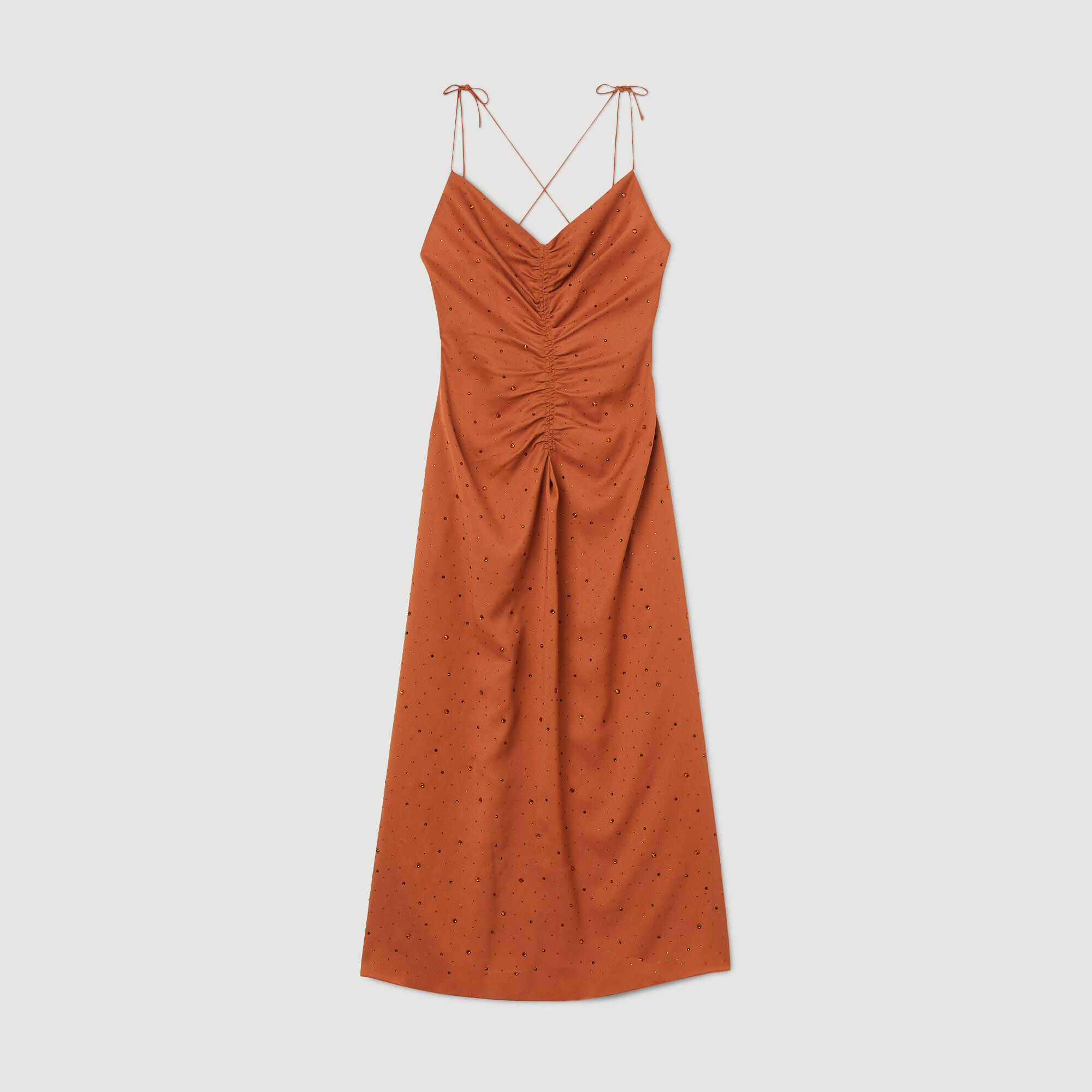 Kleid mit Strassverzierung