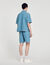 Hemd aus Denim mit Square-Cross-Motiv