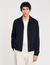 Jacke aus Strickstoff