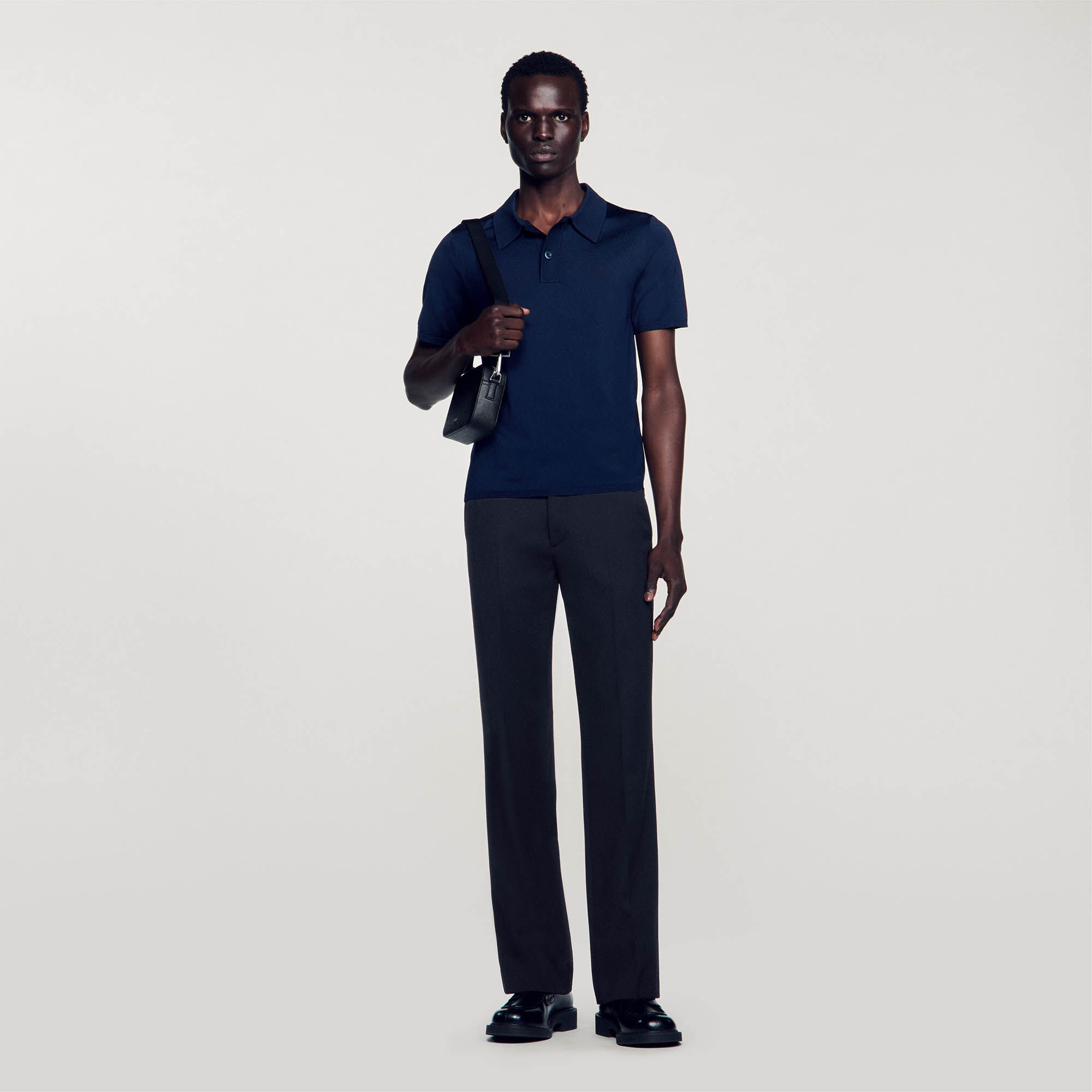 Sandro polo shirt outlet