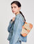 Tasche Janet aus Stoff und Leder