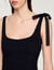 Kurzes Kleid aus Materialmix