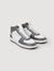 Hoher Sneaker aus Leder