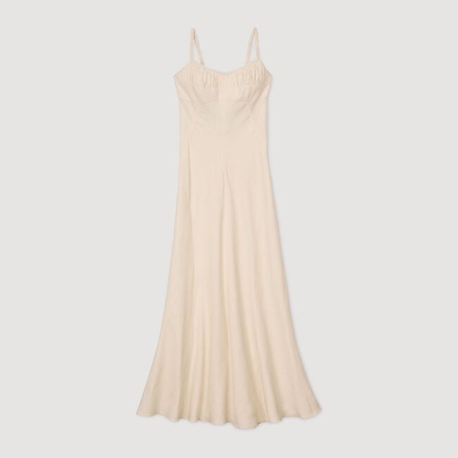 Langes Trägerkleid