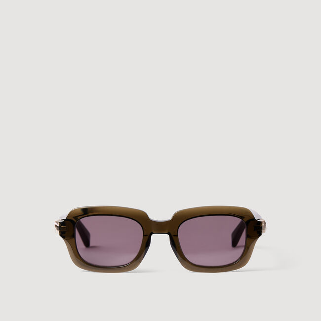 Sonnenbrille mit Logodetails